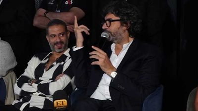 أبطال «فوي فوي فوي» أثناء المؤتمر الصحفي للفيلم (صور)