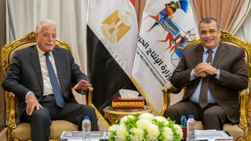 وزير الإنتاج الحربى ومحافظ جنوب سيناء