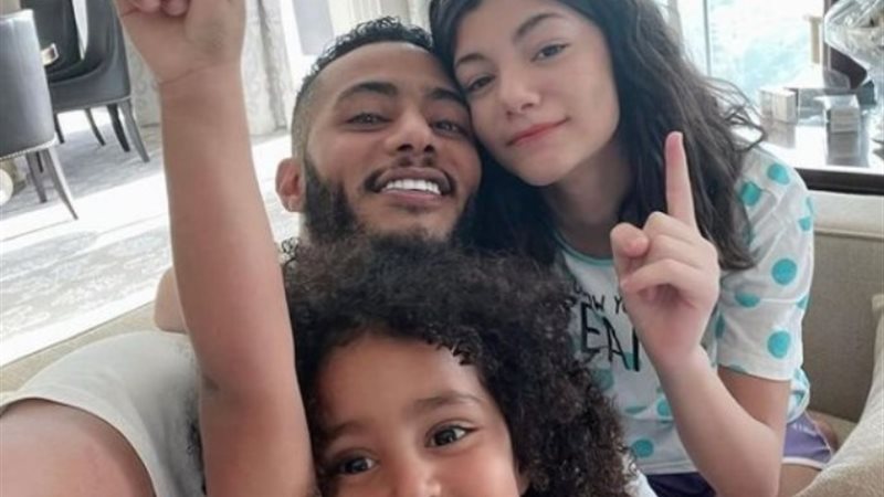 محمد رمضان وبناته