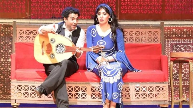 لقاء سويدان وميدو عادل من مسرحية سيد درويش