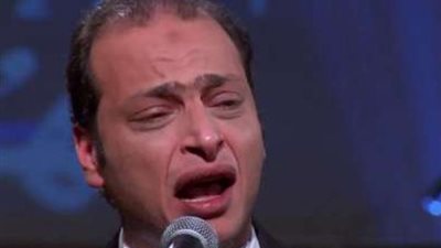 وائل الفاشني ينشد  فى احتفالية  وزارة الأوقاف بالمولد النبوي