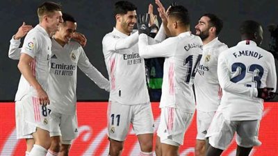 ريال مدريد يتقدم على لاس بالماس بهدف نظيف في الشوط الأول