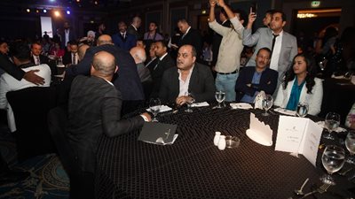 على رأسهم محمد الباز.. نخبة من الإعلاميين في حفل انطلاق «الجمهور»