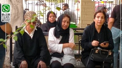 انهيار والدة وشقيقة المخرج أحمد سامي العدل أثناء تشييع جثمانه
