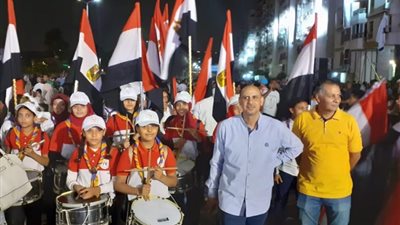 مظاهرة حب «عفوية» احتفاءًا بترشح الرئيس السيسي للانتخابات المقبلة