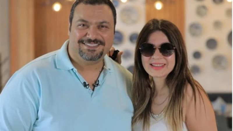 نجلاء بدر ومراد مكرم