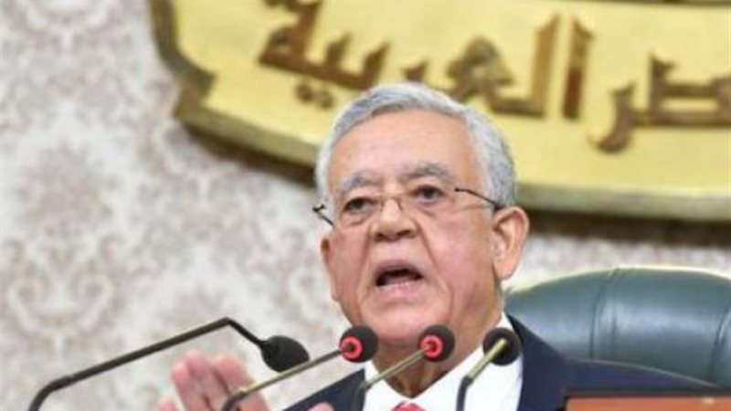 المستشار حنفي الجبالي رئيس مجلس النواب