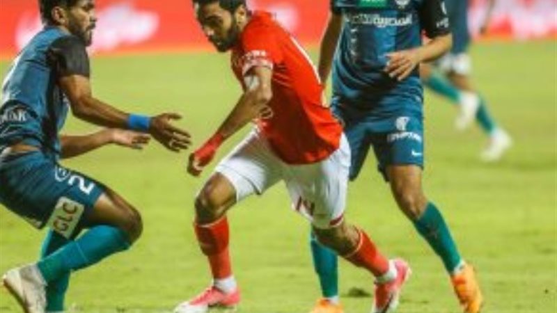 لقطة من مباراة سابقة
