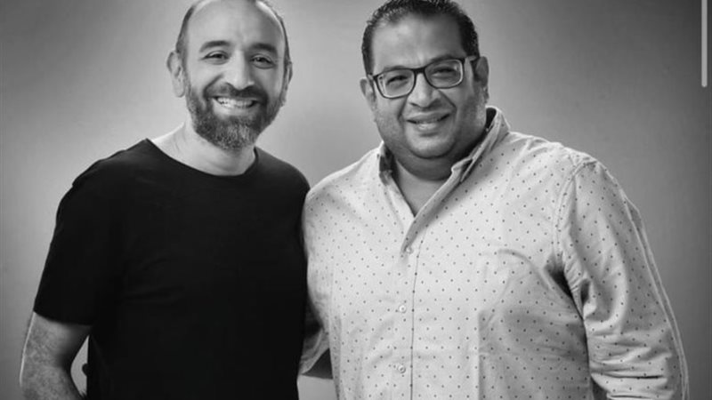 المخرج عمرو سلامة والمنتج أحمد فهمي