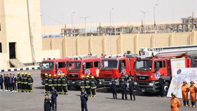 «الحماية المدنية» تسيطر على حريق التهم محلا تجاريا بالموسكي