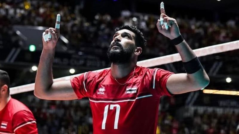 رضا هيكل نجم منتخب مصر
