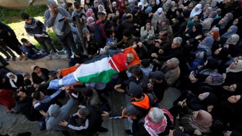 استشهاد فلسطينين