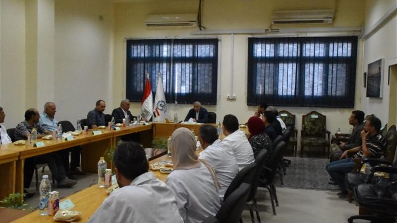 اجتماع مجلس إدارة المعهد الفني للصناعات المتطورة