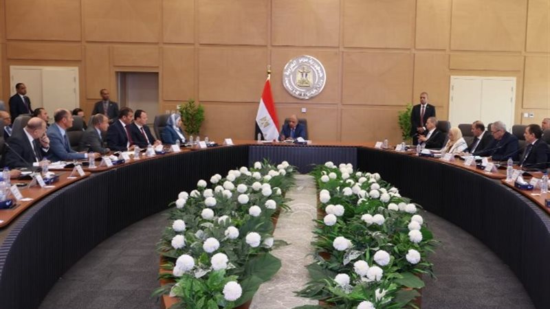 وزير الكهرباء مع روؤساء الشركات