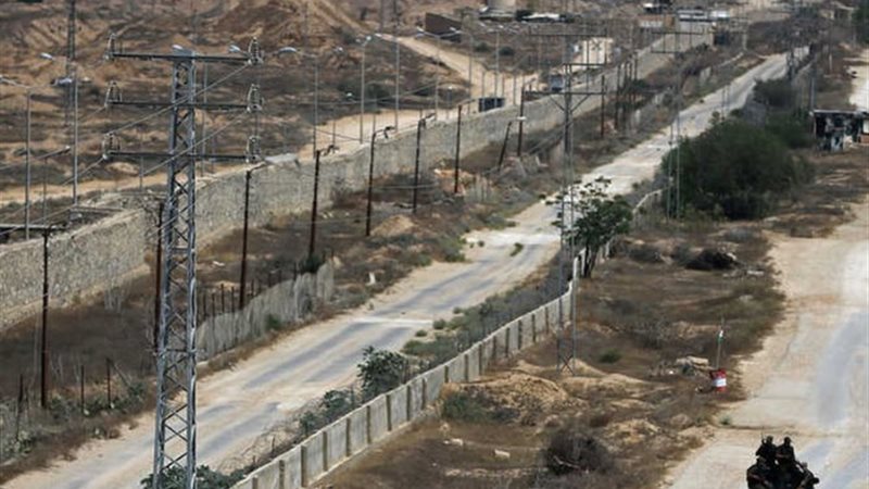 حدود مصر وفلسطين - أرشيفية