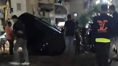 إصابة 4 لاعبين من نادي سيراميكا بعد سقوط سيارتهم من المحور