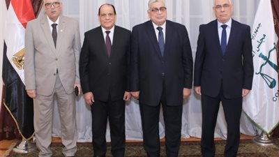 رئيس مجلس الدولة يستقبل رئيس «القضاء الأعلى» والنائب العام ورئيس محكمة الاستئناف
