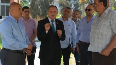 رئيس جامعة دمياط يتابع الاستعداد لاستقبال أولمبياد علوم الحاسب