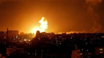 غارة جوية للاحتلال الإسرائيلي تستهدف شمالي مدينة رفح الفلسطينية