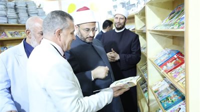 افتتاح جناح الأزهر بمعرض مكتبة الإسكندرية الدولي للكتاب في دورته الـ 19