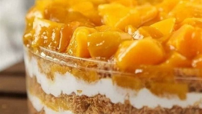 طريقة عمل الكنافة بالمانجا في البيت