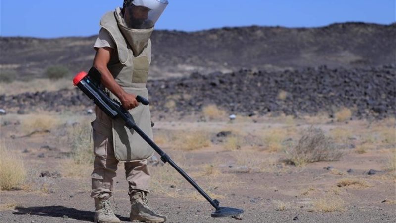 مشروع مسام السعودي لتطهير اليمن من الألغام