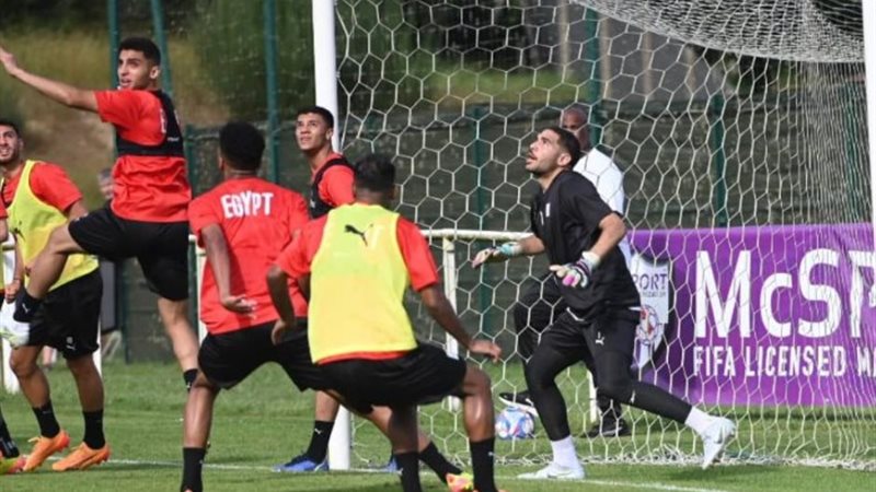 لاعبي منتخب مصر الأولمبي