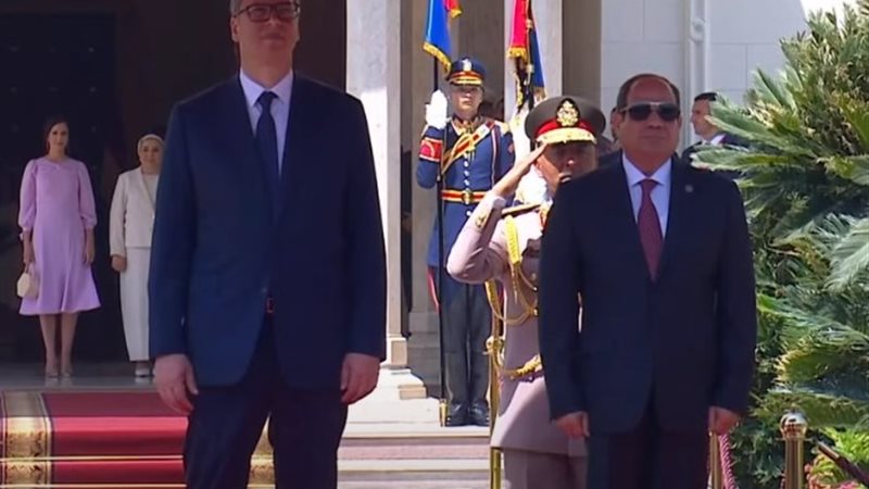 جانب من الزيارة