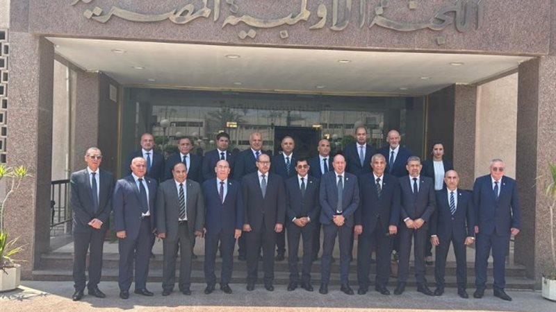 اللجنة الأولمبية المصرية -أرشيفية