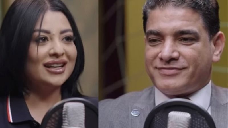 إبراهيم نور الدين ودينا الإدريسي