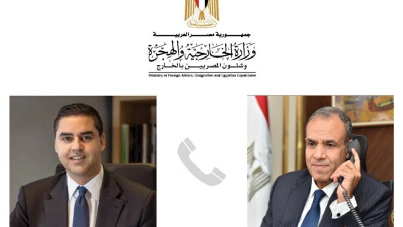  الدكتور بدر عبد العاطي وزير الخارجية وإيفار