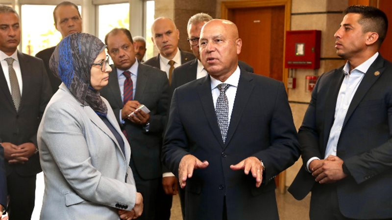 جانب من لقاء الوزير برئيس هيئة التنمية الصناعية