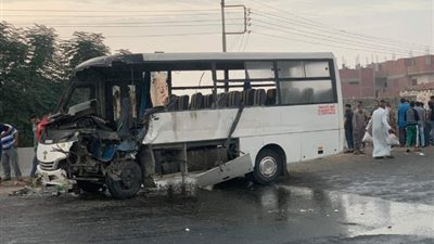 إصابة 11 راكب، التفاصيل الكاملة لحادث انقلاب أتوبيس بالشرقية