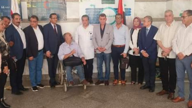 وفد نقابة الصحفيين المصريين