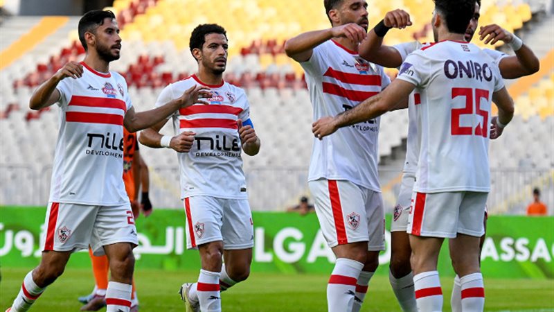 لاعبو الزمالك