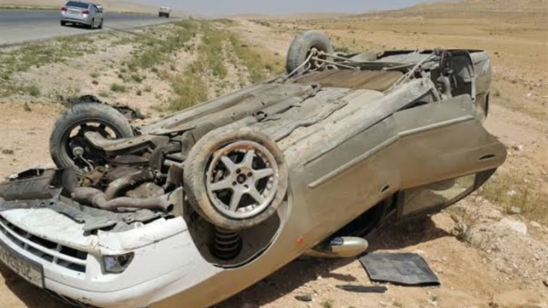 انقلاب سيارة - أرشيفية