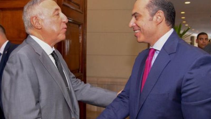 المستشار محمود فوزي، وزير الشئون النيابية والمستشار بولس فه