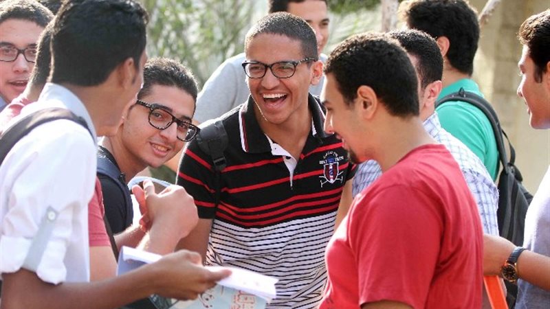 طلاب الثانوية العامة_ تصويرة نيرة أيمن