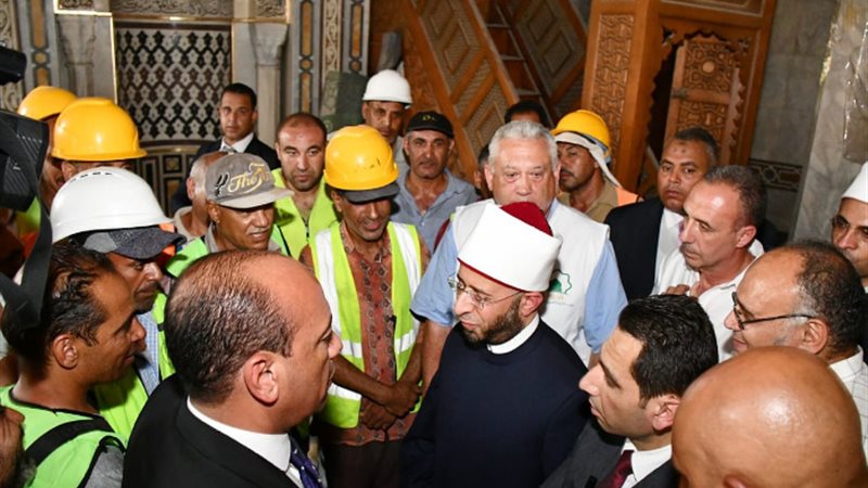 خلال الجولة التفقدية