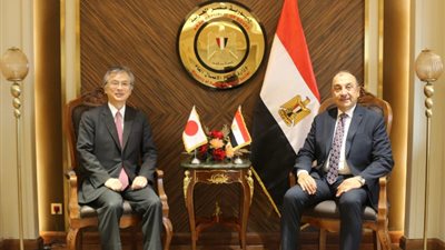 وزير قطاع الأعمال يستقبل سفير اليابان لبحث الفرص المتاحة للاستثمار