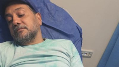آخر تطورات الحالة الصحية للفنان تامر فرج بعد تعرضه لوعكة مفاجئة