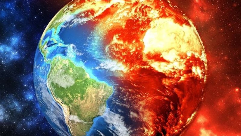 ارتفاع درجة حرارة الأرض