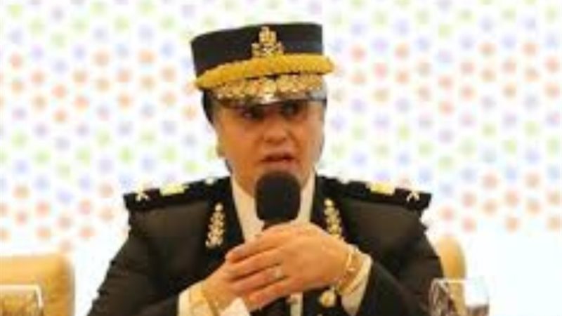 اللواء منال عاطف مدير الإدارة العامة لحقوق الإنسان