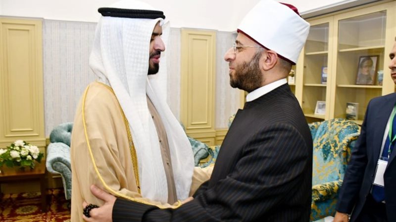وزير الأوقاف يلتقي رئيس الهيئة الإسلامية الإماراتية