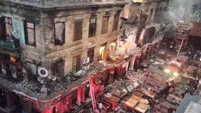 تفاصيل جديدة عن حريق العتبة، ضبط المتسبب في الحادث وعرضه على النيابة