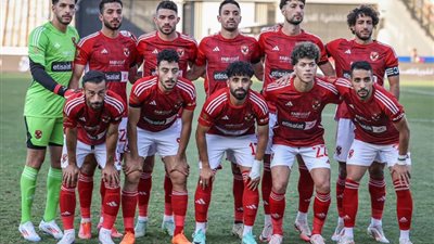 الأهلي يختتم تدريباته قبل مواجهة سيراميكا كليوباترا في دوري نايل