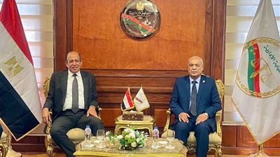 لتهنئته بمنصبه الجديد، رئيس نادى القضاة يزور رئيس هيئة النيابة الإدارية الجديد