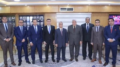 رئيس مجلس الدولة يستقبل رئيس نادي قضاة الشرقية