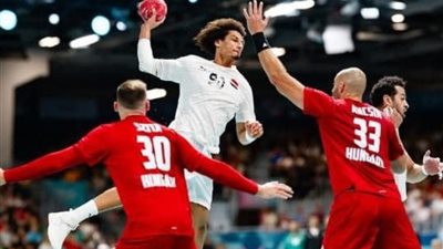 مرور 15 دقيقة من مباراة مصر والدنمارك في كرة اليد بأولمبياد باريس 2024