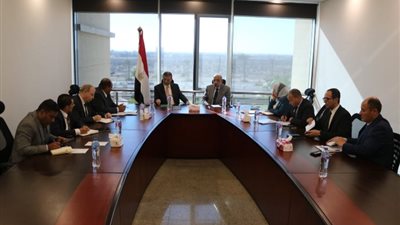 وزيرا الكهرباء والزراعة يبحثان أوضاع مزارع الدواجن وسبل تأمين الكهرباء لها